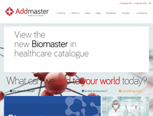 Tablet Screenshot of addmaster.co.uk